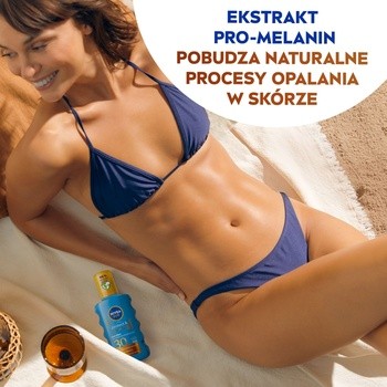 Nivea Sun Protect & Bronze, balsam w spray'u SPF 30, 200 ml