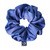 Sister Young Lilu, szyfonowa gumka do włosów scrunchie, steel blue, 1 szt.