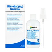 Microdacyn60 Wound Care, roztwór do płukania i dezynfekcji ran, spray, 250 ml