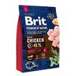 Brit Premium by Nature Adult Large Breed Chicken, karma sucha dla dorosłych psów dużych ras, kurczak, 3 kg