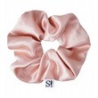 Sister Young Lilu, satynowa gumka do włosów scrunchie, champagne, 1 szt.