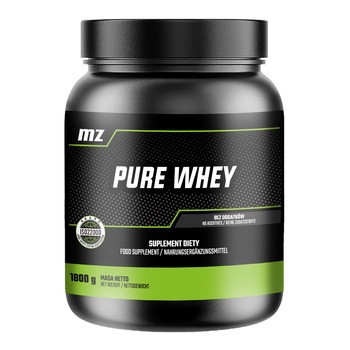 MZ Pure Whey, proszek, smak naturalny, 1800 g