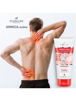 Flos-Lek Arnica Active, pielęgnujący żel rozgrzewający, 100 ml