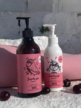 Yope, mydło w płynie Jagody goji i wiśnia, 500 ml