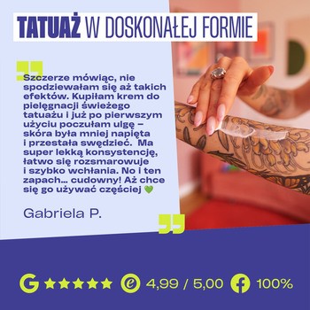 Neba, krem do pielęgnacji świeżego tatuażu, 50 ml