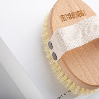 Hhuumm, szczotka do masażu ciała na sucho, włókno tampico No.1, 1 szt.