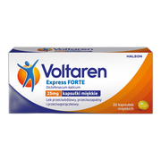 Voltaren Express Forte, 25 mg, kapsułki miękkie, 20 szt.