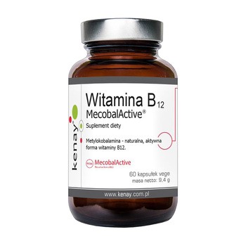 KENAY Witamina B12 MecobalActive, kapsułki, 60 szt.