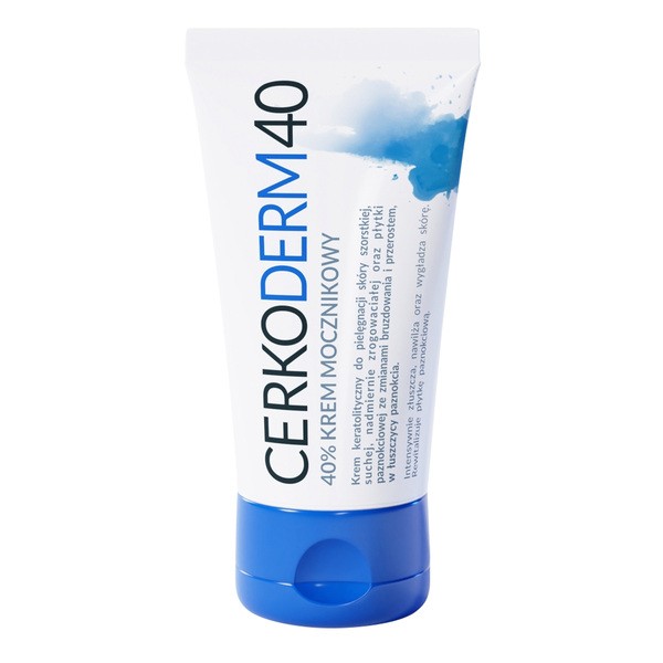 CERKO Cerkoderm 40, 40% keratolityczny krem mocznikowy, 50 ml — Inhaltsstoffe i ocena