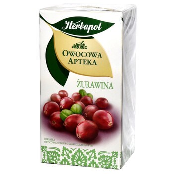 Herbata Żurawinowa, fix, 2,5 g, 20 szt.