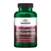 Swanson Glukozamina z Chondroityną, kapsułki, 90 szt.