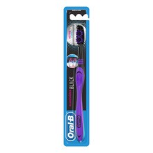 Oral-B Allrounder Black, szczoteczka do zębów, średnia (medium), 1 szt.