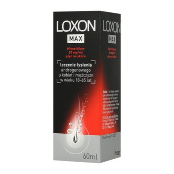 Zestaw 3x Loxon Max (Loxon 5%), 50 mg/ml, płyn na skórę, 60 ml