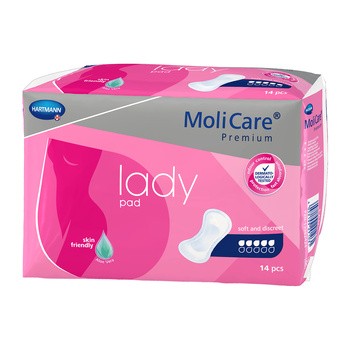 Wkłady Molicare Premium Lady Pad, 5 kropli, 14 szt.