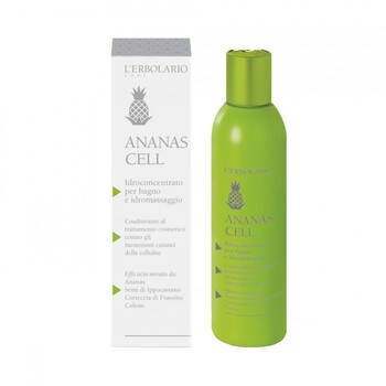 L'Erbolario Ananas Cell, hydrokoncentrat do kąpieli i hydromasażu, 200 ml