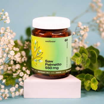 Wellbear Saw Palmetto 550 mg, kapsułki, 60 szt.
