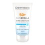 Dermedic Sunbrella, ultralekki krem ochronny SPF 50+ dla skóry normalnej i suchej, 40 ml