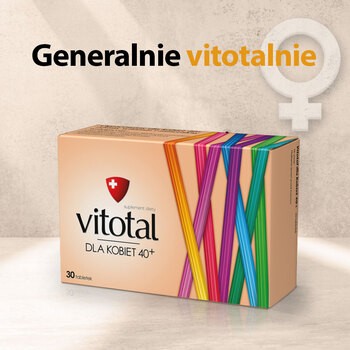 Aflofarm Vitotal dla kobiet 40+, tabletki, 30 szt.