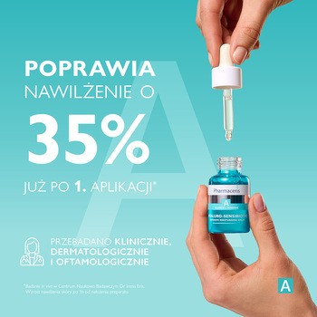 Pharmaceris A Hyaluro-Sensibiotic, serum intensywnie nawilżające, 30 ml
