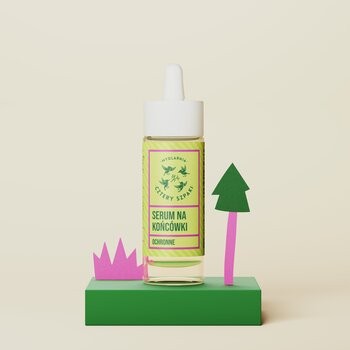 Mydlarnia 4 Szpaki, Leśna Róża, ochronne serum na końcówki, 30 ml