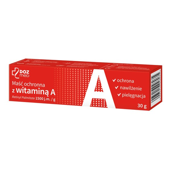DOZ Med DOZ Med, maść ochronna z witaminą A, 30 g