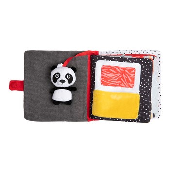 Canpol Babies BabiesBoo Panda, sensoryczna książeczka manipulacyjna, 1 szt.