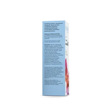 Osavi Kompleks Witamin B,  spray doustny, smak pomarańczowy, 25 ml