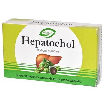 Hepatochol, tabletki, 30 szt.