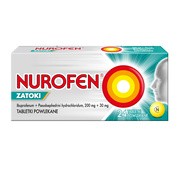 Nurofen Zatoki, 200 mg + 30 mg, tabletki powlekane, 24 szt. https://azcdn.doz.pl/image/d/product/5fd3f81c-scale-180x180.png