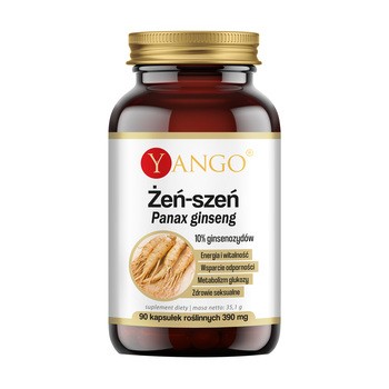 Yango Żeń-szeń Panax ginseng, kapsułki, 90 szt.