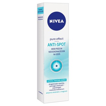Nivea Pure Effect, krem przeciw niedoskonałościom na dzień, Anti-Spot, 40 ml