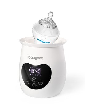 BabyOno Honey Natural Nursing, podgrzewacz elektroniczny do butelek, biały, 1 szt.