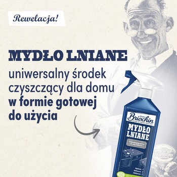 Briochin, mydło lniane, spray, 750 ml