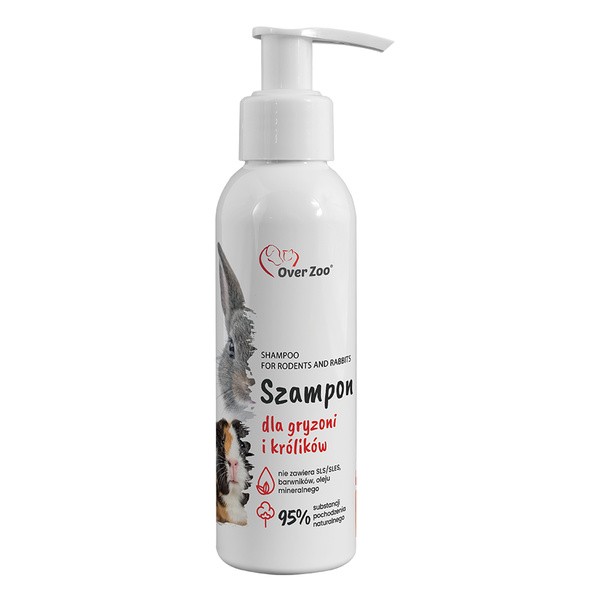 Over Zoo Over Zoo, szampon dla gryzoni i królików, 125 ml — Inhaltsstoffe und Bewertung