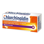 Chlorchinaldin, 2 mg, tabletki do ssania o smaku czarnej porzeczki, 40 szt.