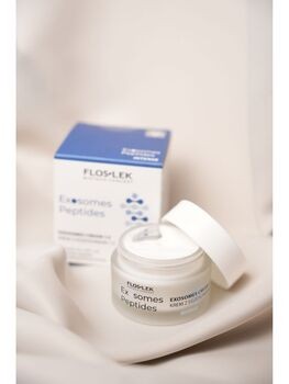 Flos-Lek Exosomes Peptides, krem z egzosomami do twarzy zwiększający gęstość skóry, 50 ml