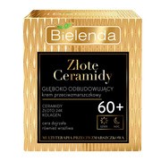 Bielenda Złote Ceramidy, głęboko odbudowujący krem przeciwzmarszczkowy 60+, 50 ml https://azcdn.doz.pl/image/d/product/b492878d-scale-180x180.png