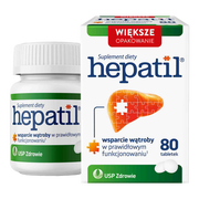 Hepatil, tabletki, 80 szt.