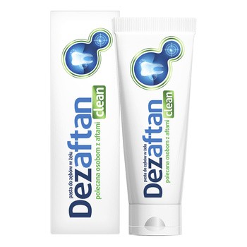 Dezaftan Clean,  pasta do mycia zębów w żelu, 75 ml