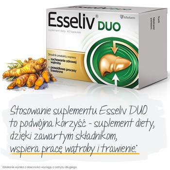 Esseliv duo, kapsułki, 40 szt.