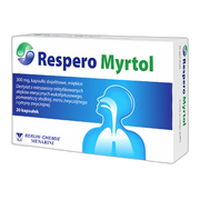 Respero Myrtol, 300 mg, kapsułki dojelitowe miękkie, 20 szt.