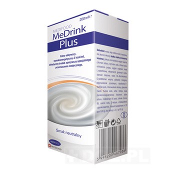 MeDrink Plus, płyn, smak neutralny, 200 ml