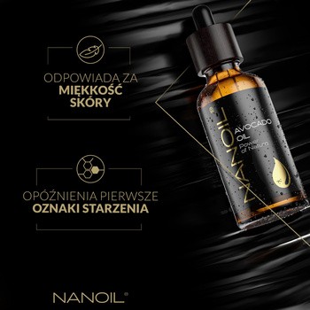 Nanoil, olejek do pielęgnacji, Awokado, 50 ml