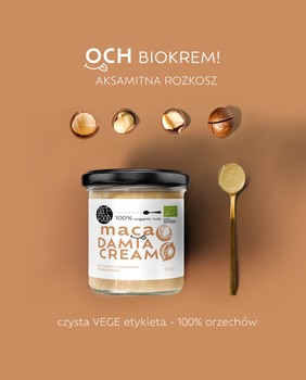 Diet-Food, Bio Krem z Orzechów Makadamia, 300 g