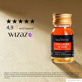 Zestaw Salvitis Collagen, kolagen do picia, płyn, 30 ml x 60 szt.