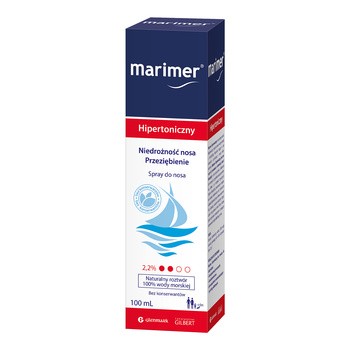 Marimer hipertoniczny, roztwór wody morskiej, 100 ml 