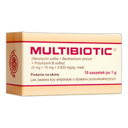 Multibiotic, maść, 1 g, 10 saszetek