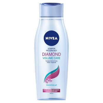 Nivea Diamond Volume Care, szampon pielęgnujący, 400 ml