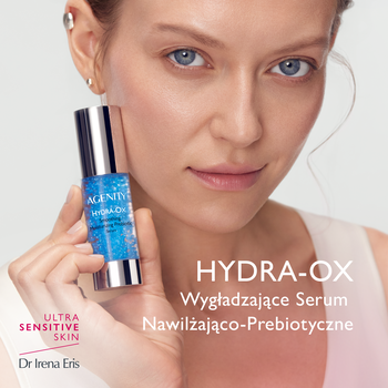 Agenity Hydra-Ox, wygładzające serum nawilżająco-prebiotyczne, 30 ml