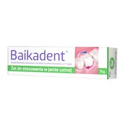 alt Baikadent, 5,77 mg / g, żel do stosowania w jamie ustnej, 15 g